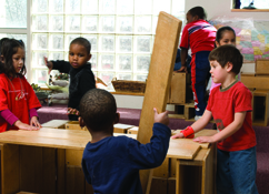 Savings generated from the BOC helped Chicago Commons preschools invest more in professional development for teachers. (Photo courtesy of Chicago Commons)