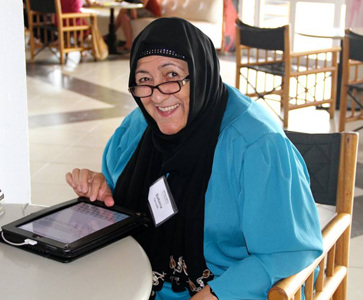 Sakena Yacoobi, founder and executive director of the Afghan Institute of Learning.  (Photo courtesy of Two Parrot Productions)