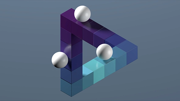 Impossible triangle infinite loop