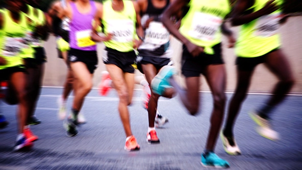 International marathon runners