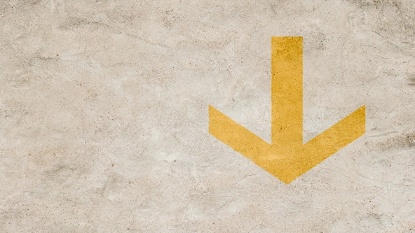 arrow pointing down